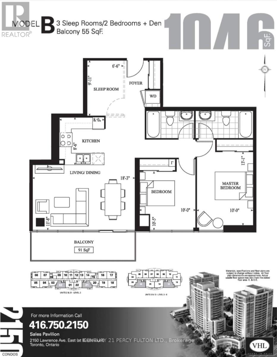 802 - 1328 Birchmount Road, Toronto, Ontario  M1R 0B6 - Photo 5 - E13167430