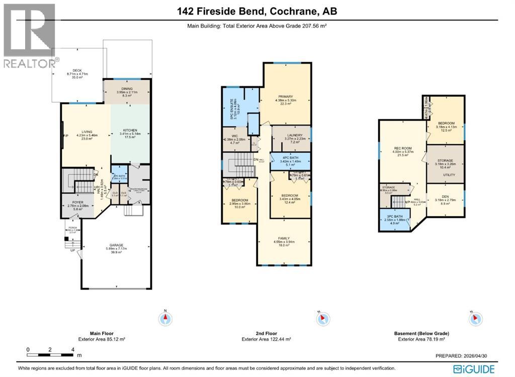 142 Fireside Bend, Cochrane, Alberta  T4C 0V5 - Photo 50 - A2306586