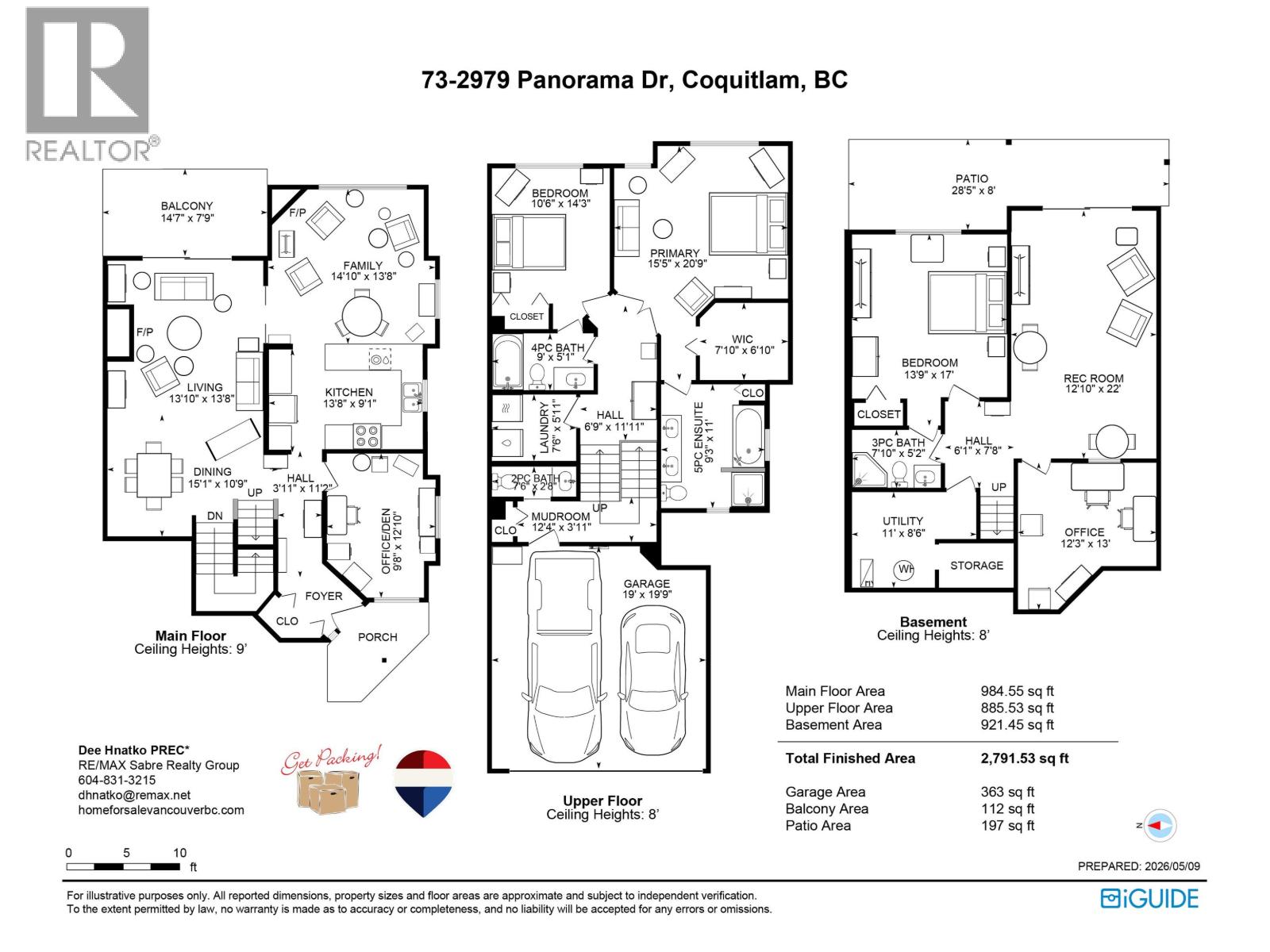 73 2979 Panorama Drive, Coquitlam, British Columbia  V3E 2W8 - Photo 6 - R3120681