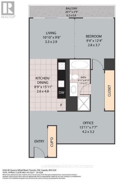 4102 - 85 Queens Wharf Road, Toronto, Ontario  M5V 0J9 - Photo 31 - C13167912