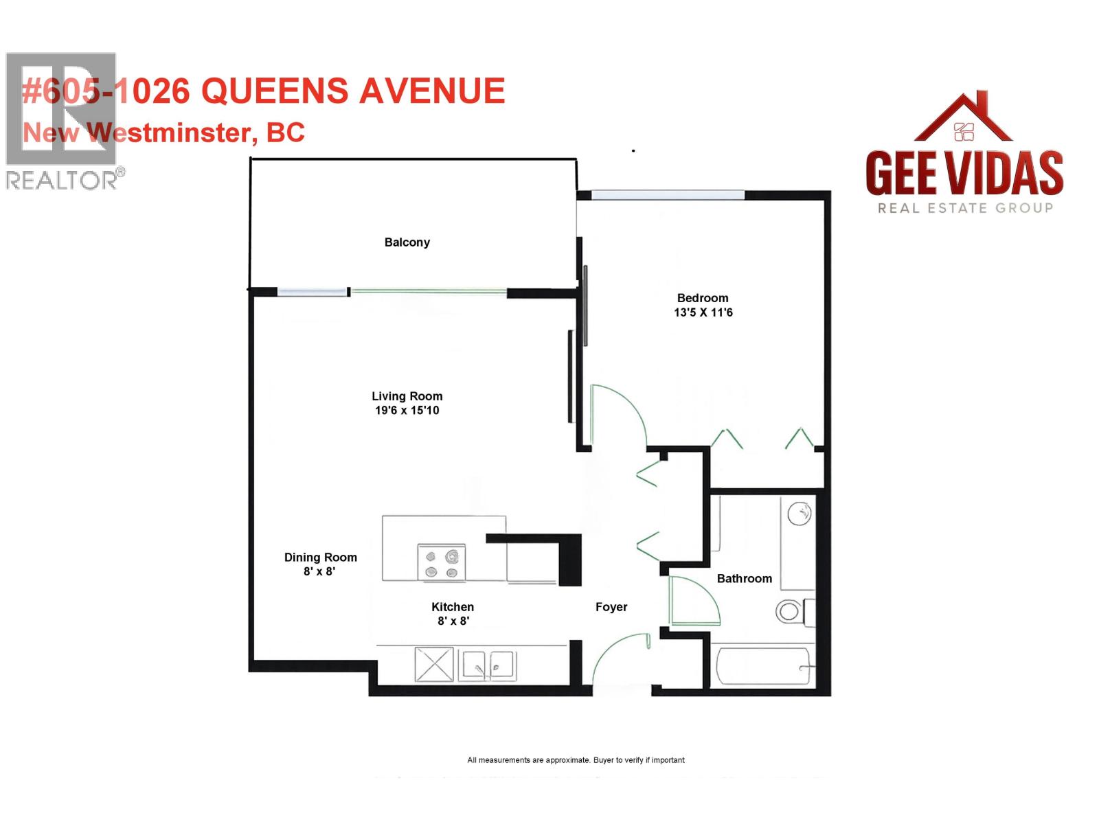 605 1026 Queens Avenue, New Westminster, British Columbia  V3M 6B2 - Photo 37 - R3125627