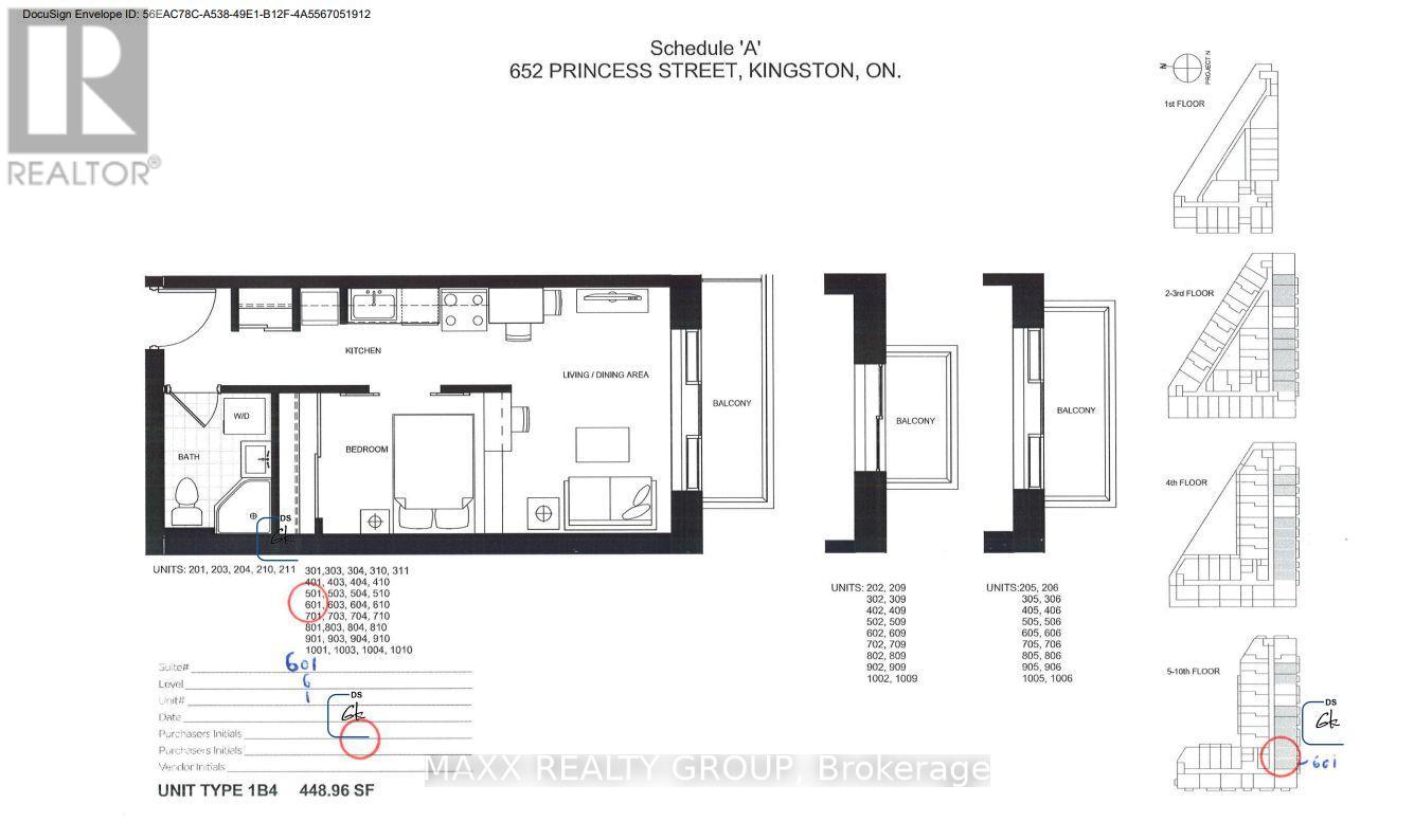 601 - 652 Princess Street, Kingston, Ontario  K7L 1E5 - Photo 2 - X13169156