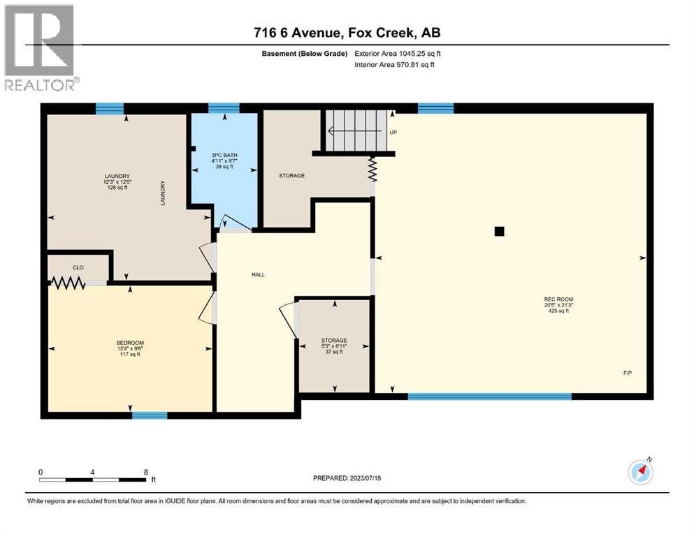 716 6 Avenue, Fox Creek, Alberta  T0H 1P0 - Photo 36 - A2314470