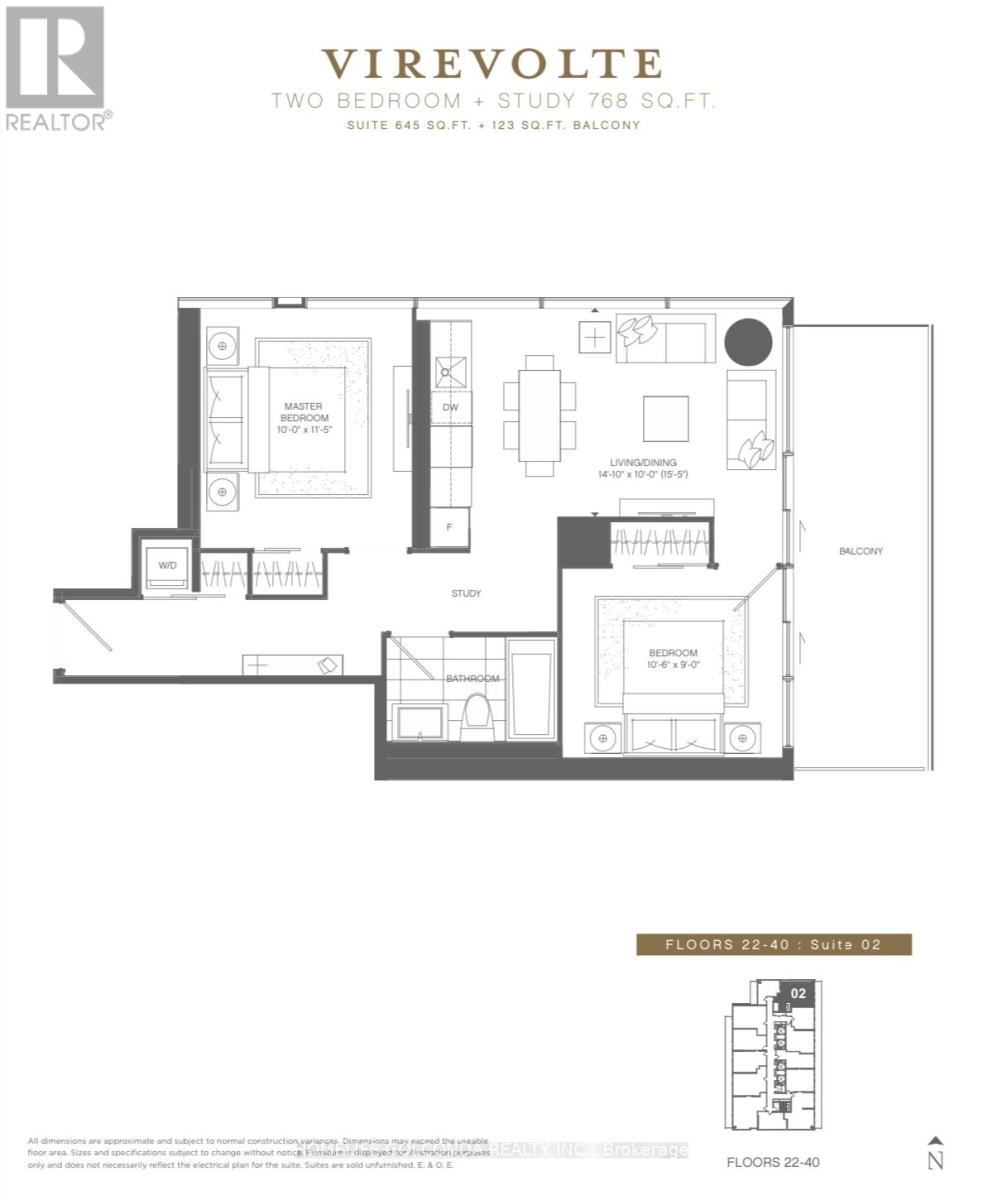 2302 - 3 Gloucester Street, Toronto, Ontario  M4Y 0C6 - Photo 14 - C13170722