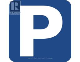 PARKING SPOT - 90 NIAGARA STREET, Toronto, Ontario