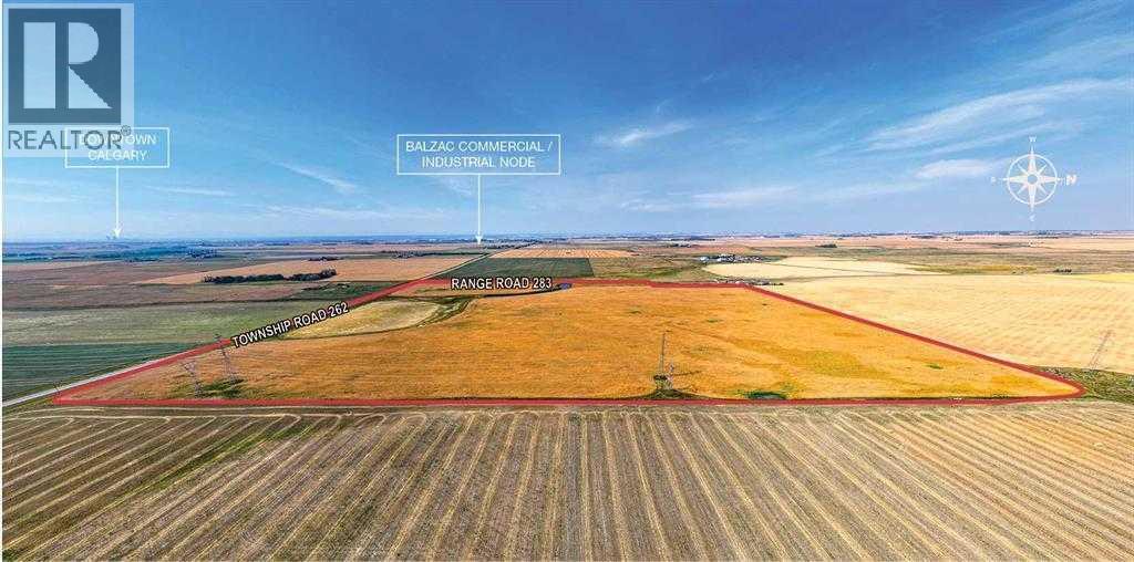 Township Road 262 Range Road 283, Rural Rocky View County, Alberta  T0M 0T0 - Photo 1 - A2311156