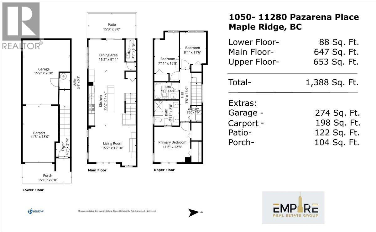 1050 11280 Pazarena Place, Maple Ridge, British Columbia  V2X 4K9 - Photo 39 - R3127244