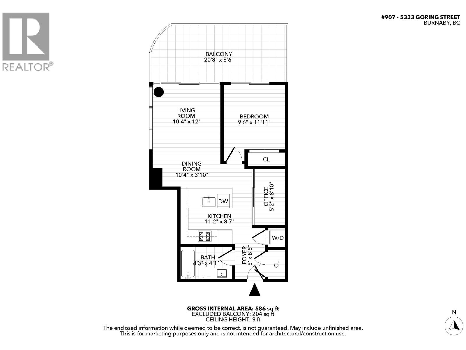 907 5333 Goring Street, Burnaby, British Columbia  V5B 3A2 - Photo 24 - R3126366