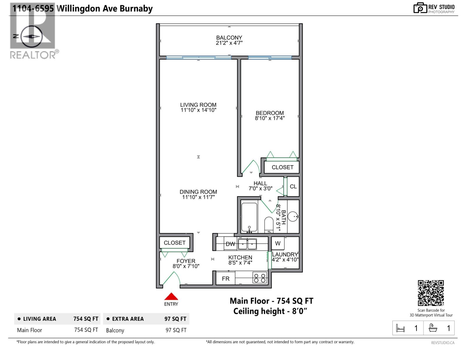 1104 6595 Willingdon Avenue, Burnaby, British Columbia  V5H 4E5 - Photo 38 - R3127638