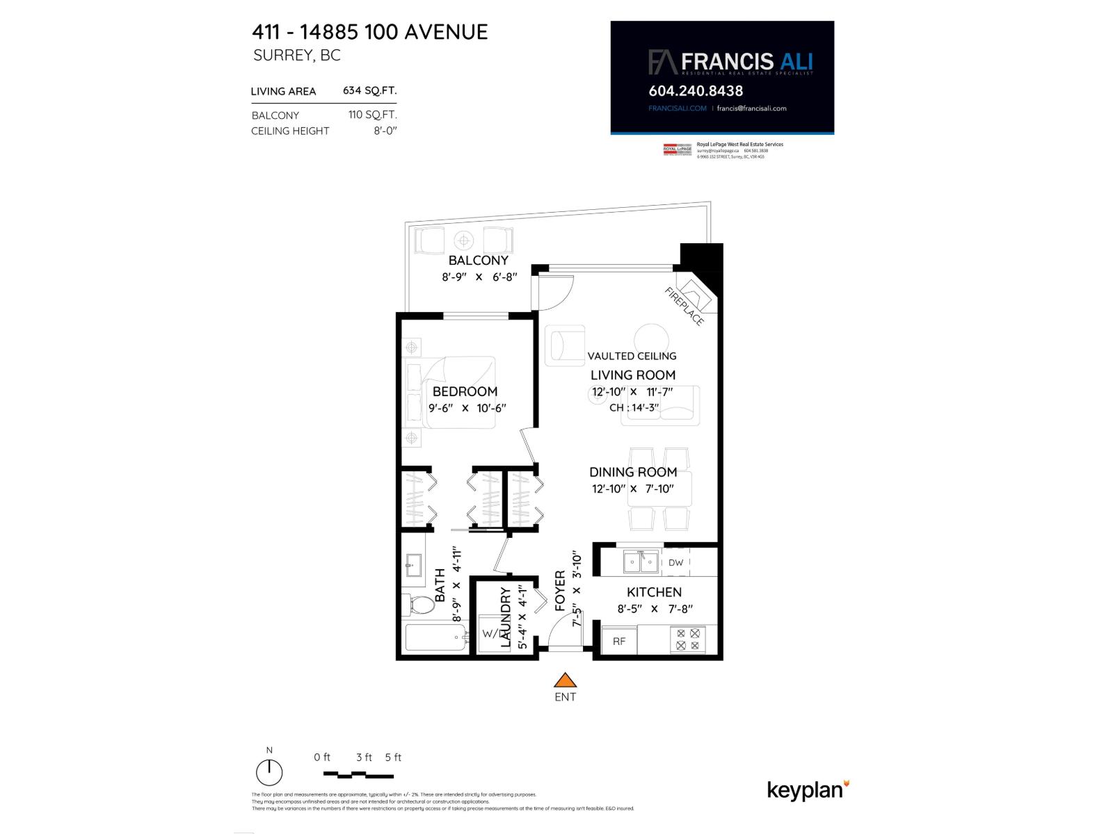 411 14885 100 Avenue, Surrey, British Columbia  V3R 0W1 - Photo 6 - R3126848
