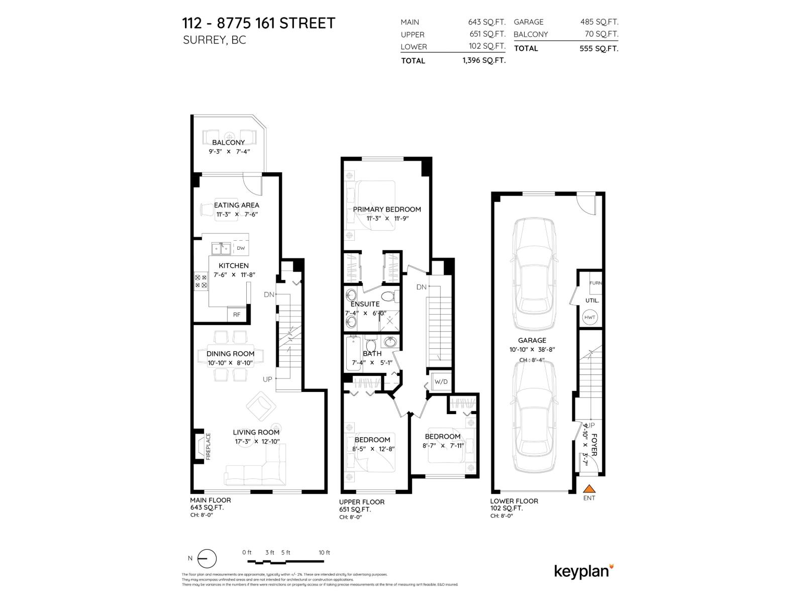 112 8775 161 Street, Surrey, British Columbia  V4N 5G3 - Photo 3 - R3127320