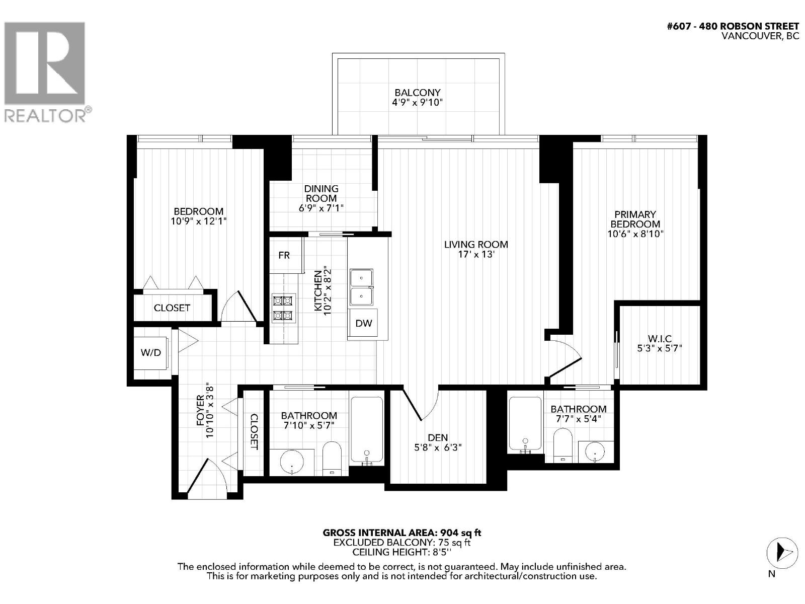 607 480 Robson Street, Vancouver, British Columbia  V6B 1S1 - Photo 40 - R3127693