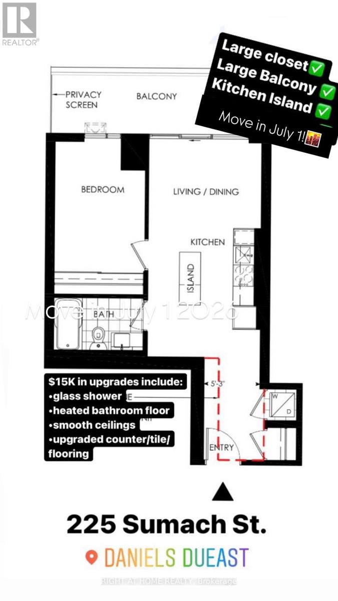 1701 - 225 Sumach Street, Toronto, Ontario  M5A 0P8 - Photo 3 - C13172704