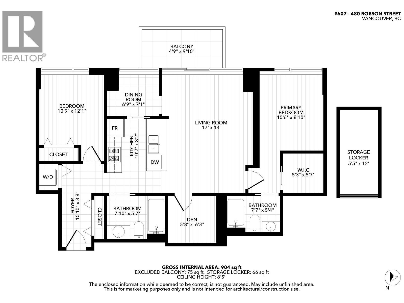 607 480 Robson Street, Vancouver, British Columbia  V6B 1S1 - Photo 40 - R3127693