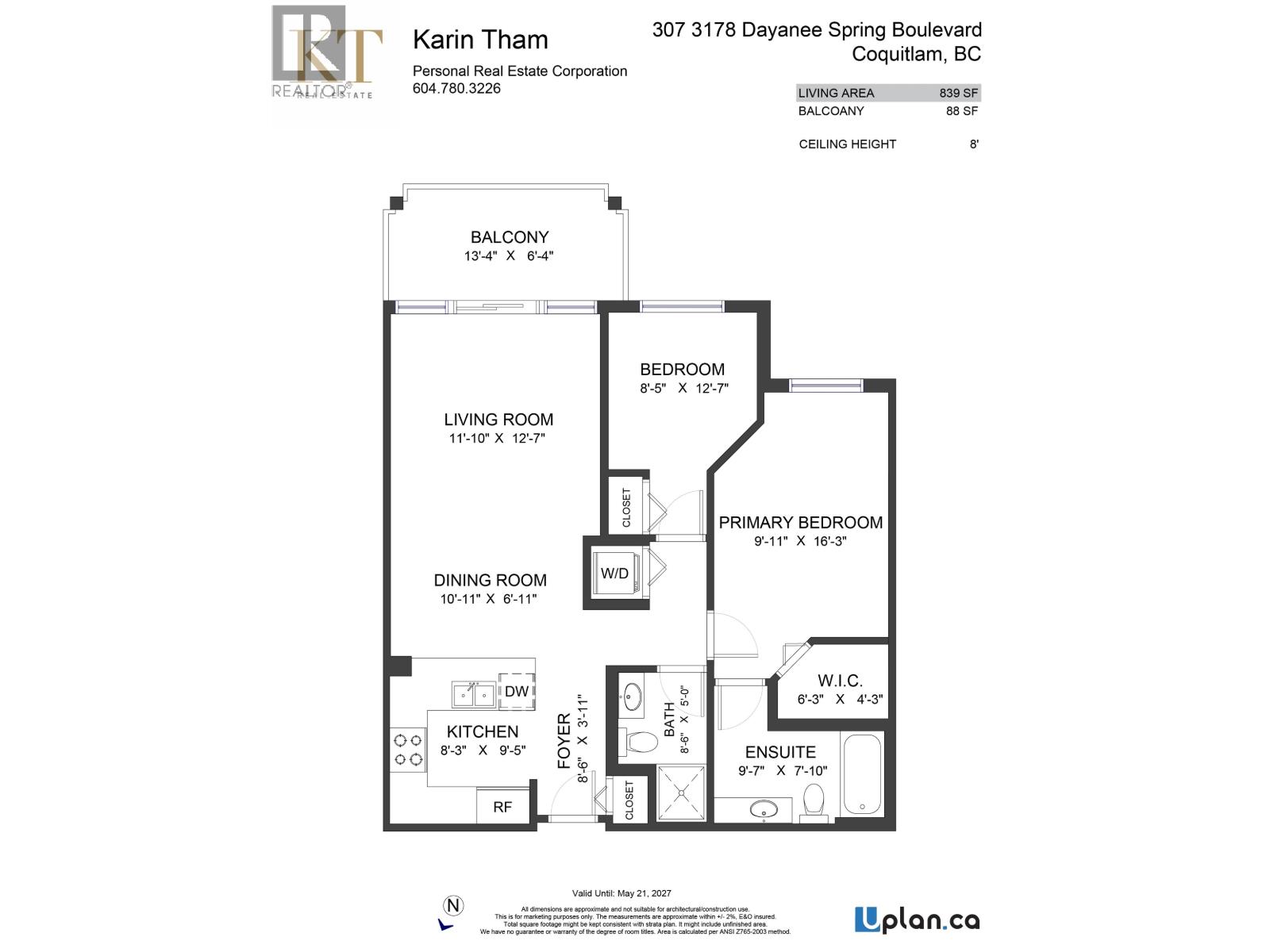 307 3178 Dayanee Springs Boulevard, Coquitlam, British Columbia  V3E 0B9 - Photo 2 - R3127981