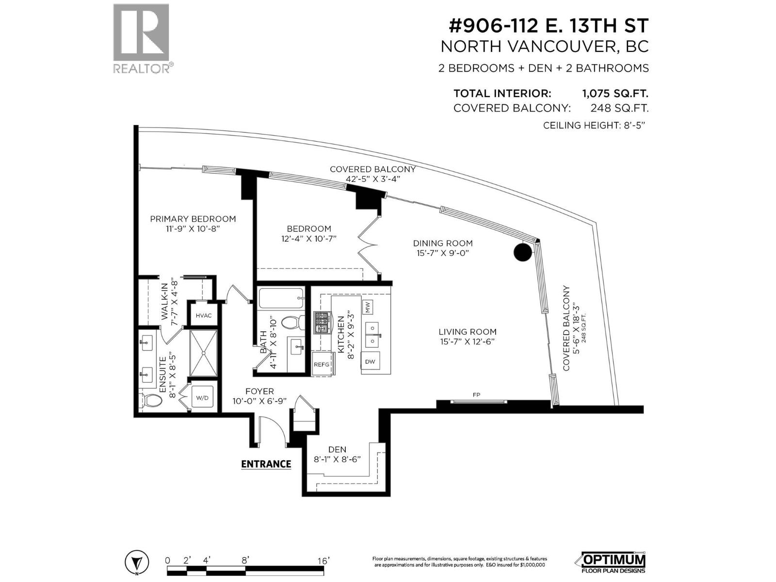 906 112 E 13th Street, North Vancouver, British Columbia  V7L 0E4 - Photo 7 - R3128142