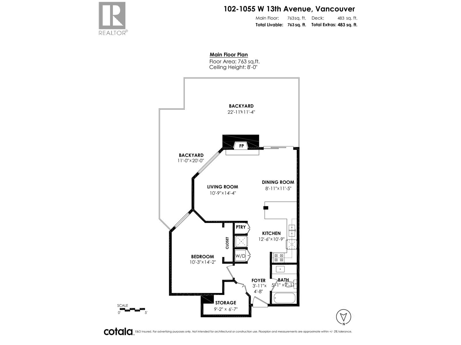 102 1055 W 13th Avenue, Vancouver, British Columbia  V6H 1N1 - Photo 30 - R3124916