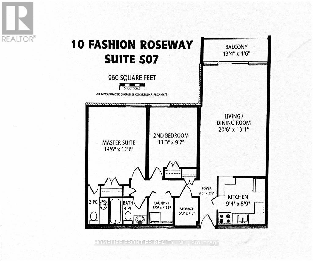 507 - 10 Fashion Roseway, Toronto, Ontario  M2N 6B6 - Photo 11 - C13176922