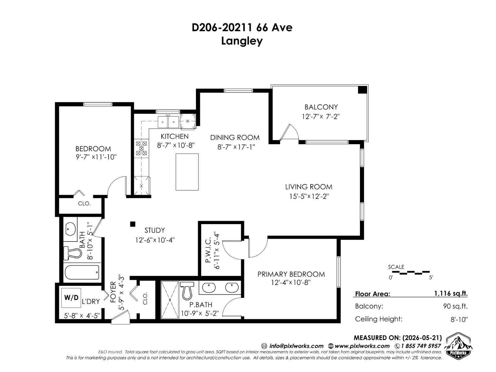D206 20211 66 Avenue, Langley, British Columbia  V2Y 0L4 - Photo 40 - R3128374