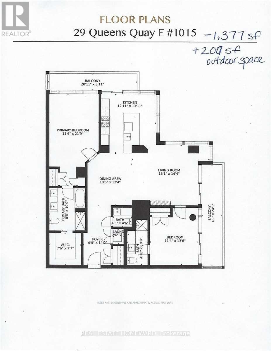 1015 - 29 Queens Quay E, Toronto, Ontario  M5E 0A4 - Photo 32 - C13177492