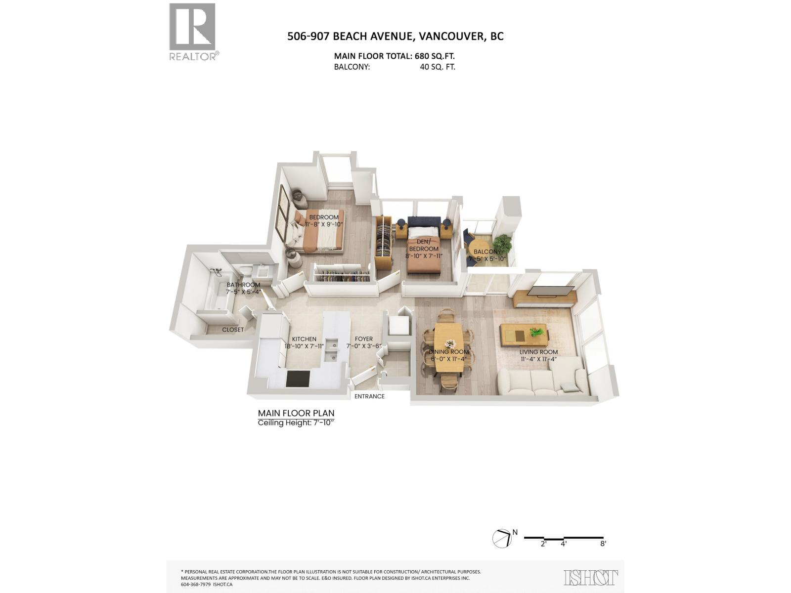 506 907 Beach Avenue, Vancouver, British Columbia  V6Z 2R3 - Photo 21 - R3128486