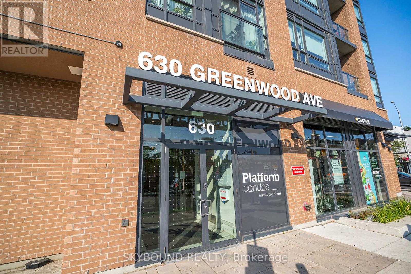 # 805 - 630 Greenwood Avenue, Toronto, Ontario  M4J 0A8 - Photo 3 - E13186580
