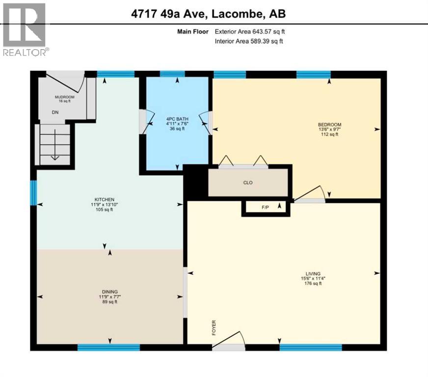 4717 49a Avenue, Lacombe, Alberta  T4L 1N4 - Photo 22 - A2309779