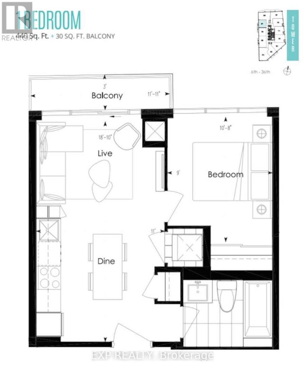 3307 - 77 Mutual Street, Toronto, Ontario  M5B 0B9 - Photo 18 - C13187524
