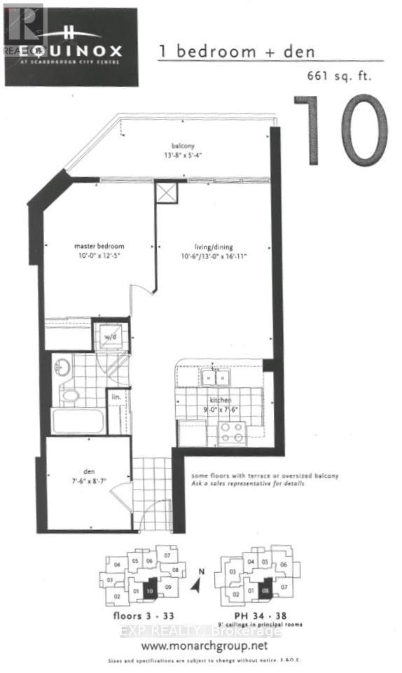2810 - 50 Brian Harrison Way, Toronto, Ontario  M1P 5J4 - Photo 2 - E13190066