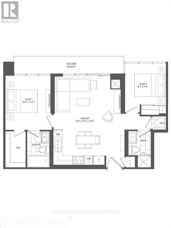 1603 - 6 Sonic Way, Toronto, Ontario  M3C 0P1 - Photo 11 - C13180732
