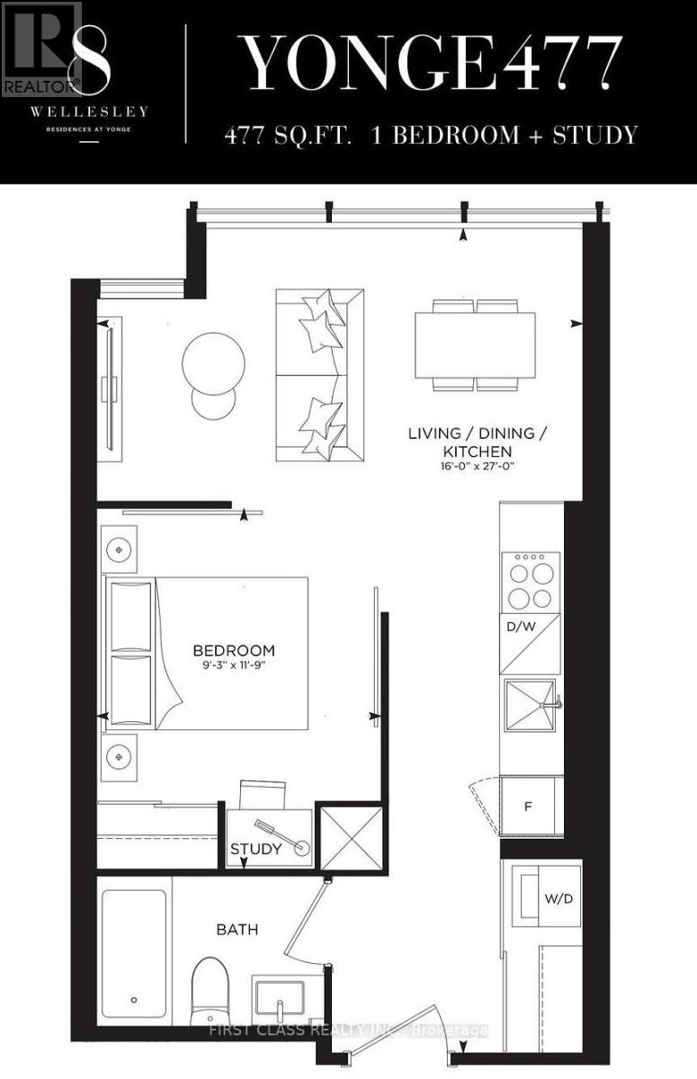 1807 - 8 Wellesley Street W, Toronto, Ontario  M4Y 0J5 - Photo 10 - C13195324