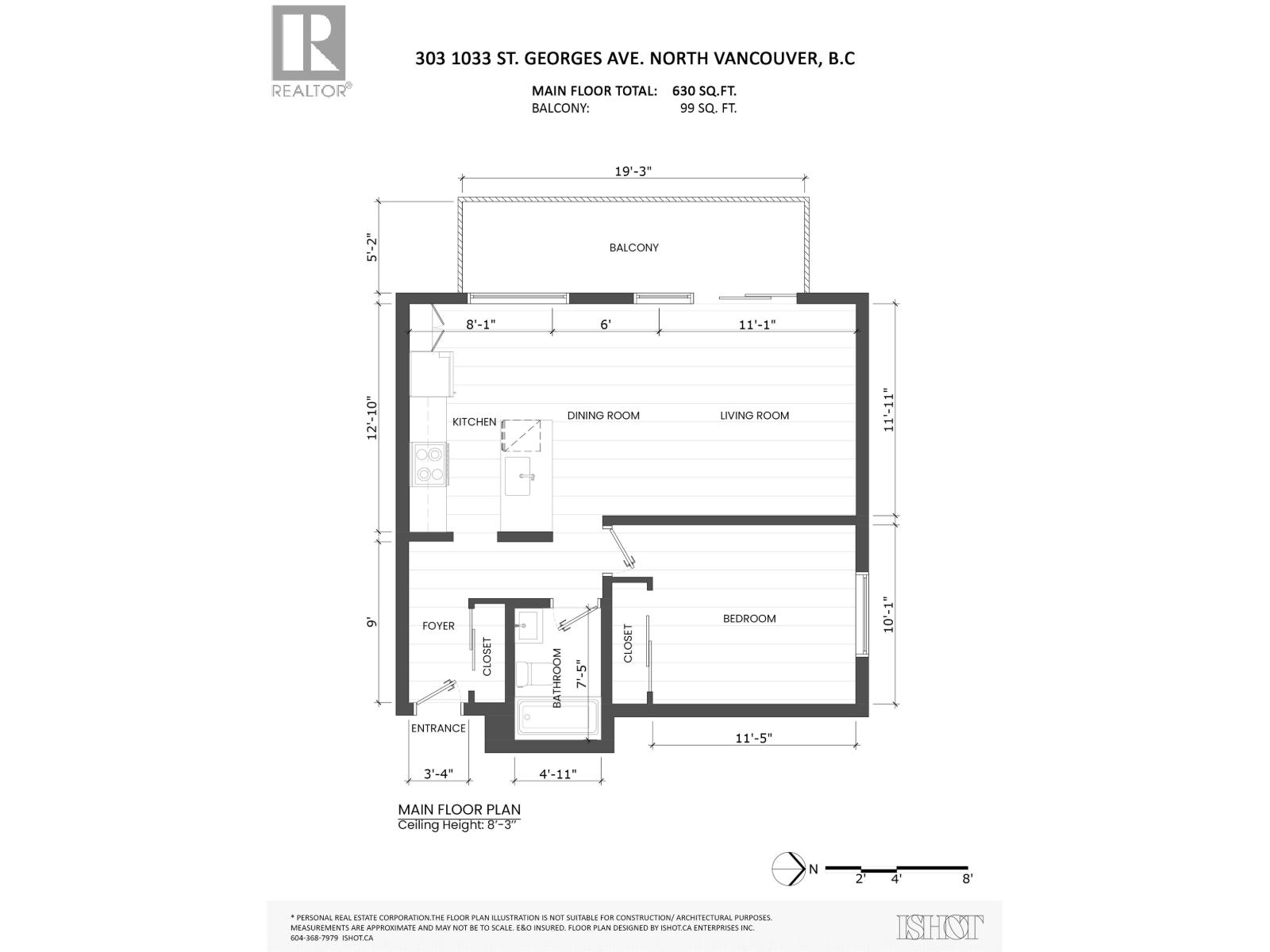 303 1033 St. Georges Avenue, North Vancouver, British Columbia  V7L 3H5 - Photo 25 - R3128709