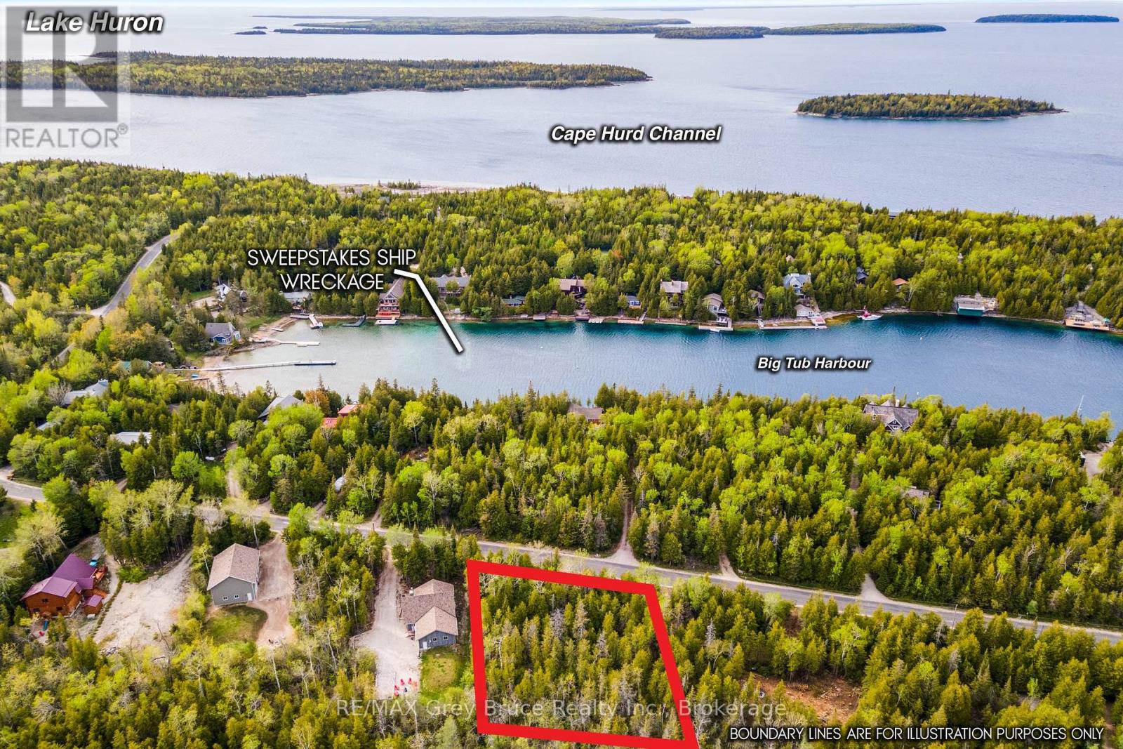 Lots 33 & 34 Big Tub Road, Northern Bruce Peninsula, Ontario  N0H 2R0 - Photo 1 - X12730426