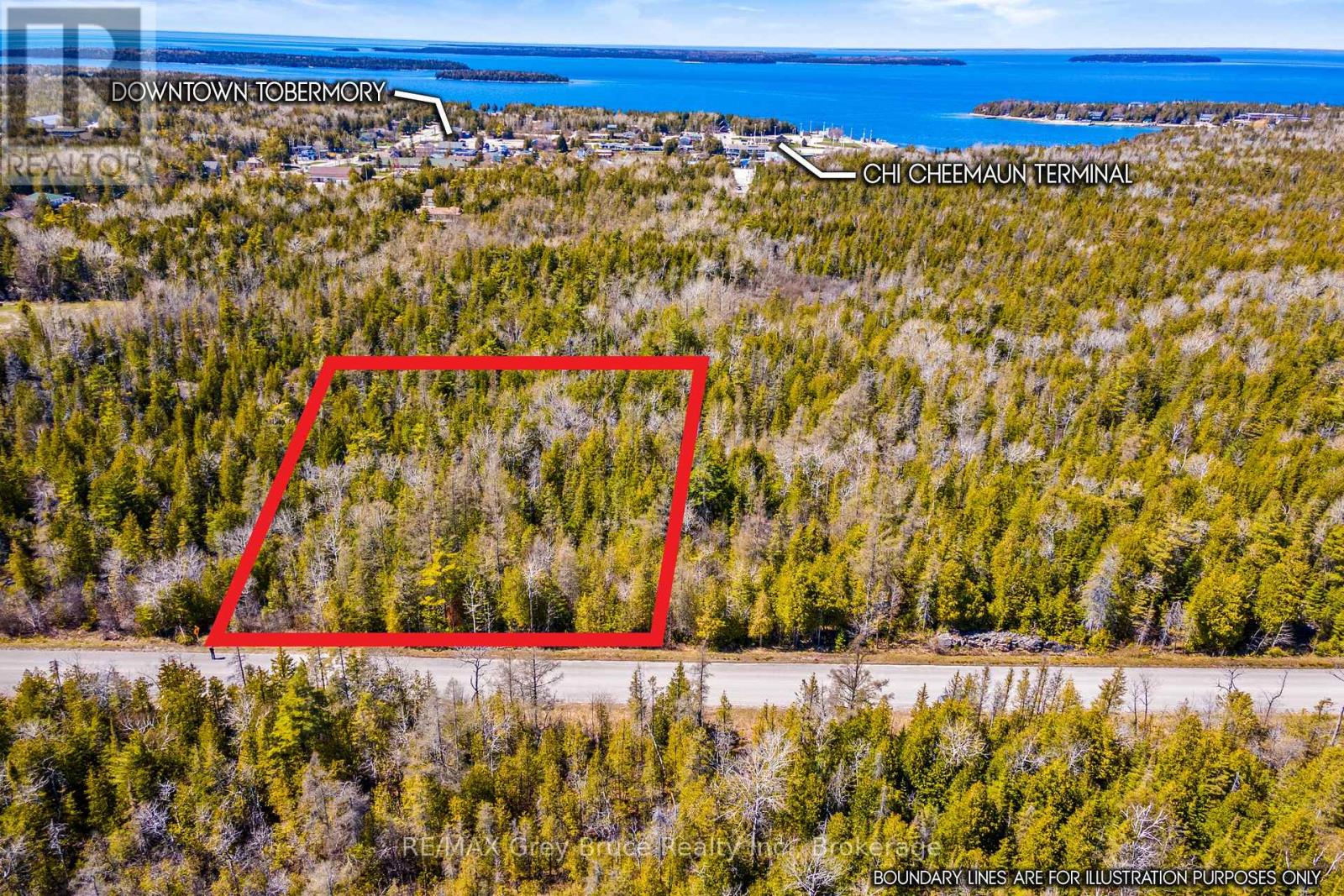 Part Fm Lot 4 Chi Sin Tib Dek Road, Northern Bruce Peninsula, Ontario  N0H 2R0 - Photo 3 - X12806386