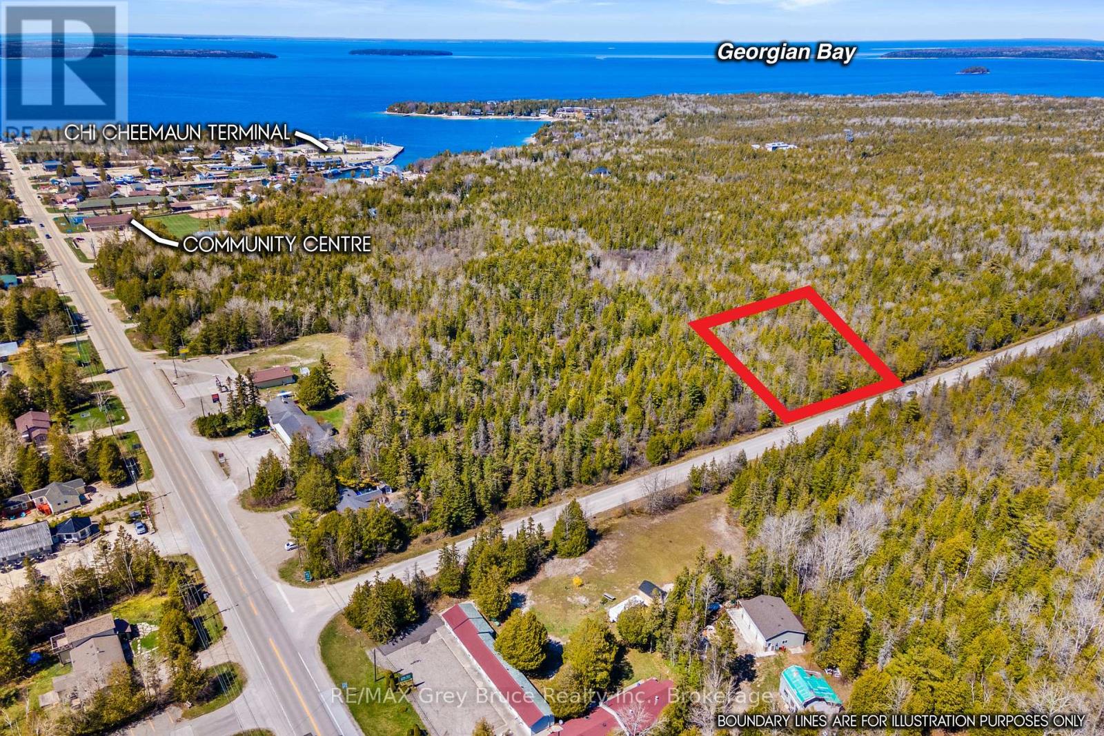 Part Fm Lot 4 Chi Sin Tib Dek Road, Northern Bruce Peninsula, Ontario  N0H 2R0 - Photo 1 - X12806386