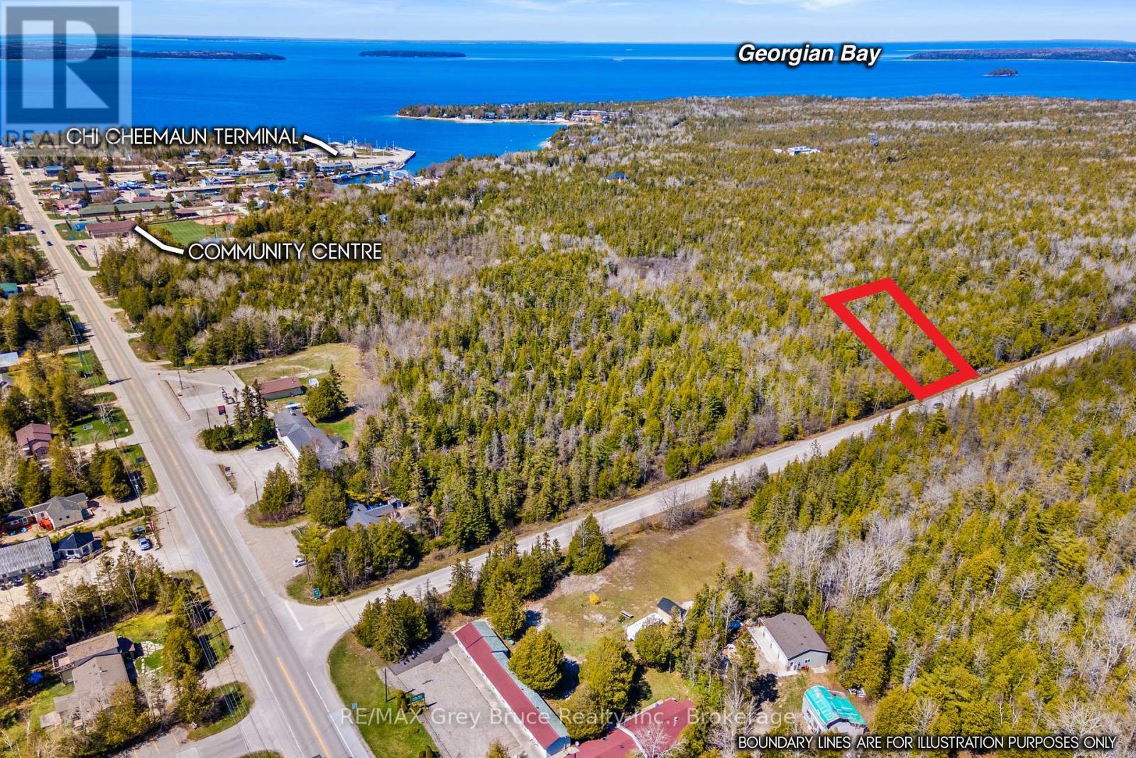 Pt Farm Lot 4 Chi Sin Tib Dek Road, Northern Bruce Peninsula, Ontario  N0H 2R0 - Photo 1 - X12806434