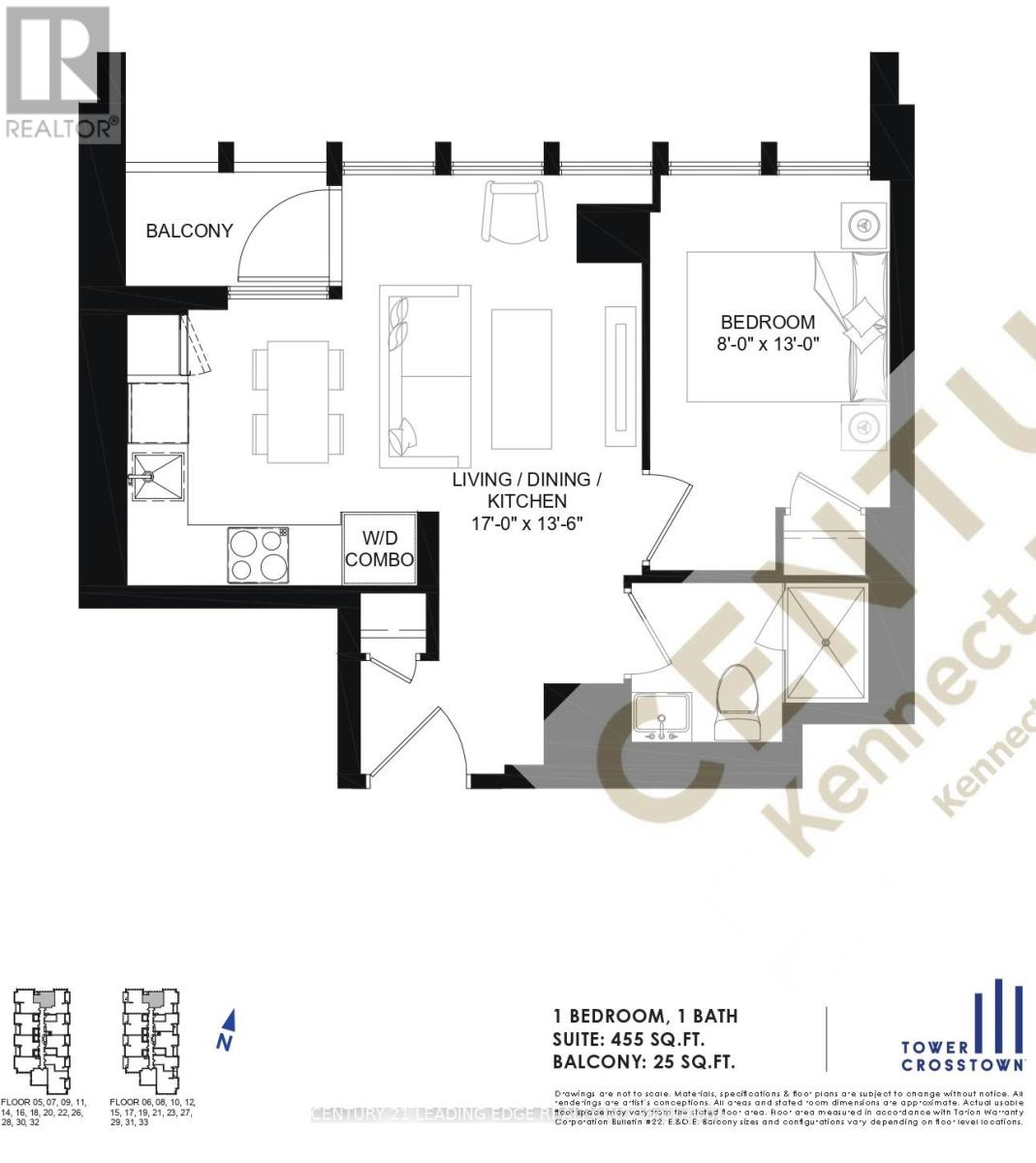 2904 - 5 Quarrington Lane, Toronto, Ontario  M3C 0S5 - Photo 15 - C13202534