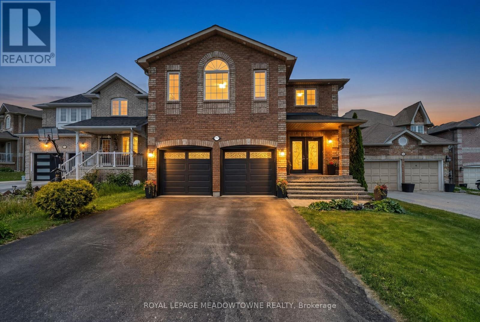 Luxury meets comfort in this beautifully maintained home located in the highly sought-after community of Alcona, Innisfil. Situated on a spacious lot in a quiet, family-friendly cul-de-sac, this exceptional property offers the perfect blend of style, space, and functionality for growing families and effortless entertaining. Bright and inviting living spaces flow throughout the home, creating a warm and welcoming atmosphere. The upgraded kitchen is a standout feature, complete with stainless steel appliances, a custom backsplash, quartz countertops, and under-cabinet lighting. The elegant living room seamlessly connects to the charming dining area, ideal for hosting family and friends. Generously sized bedrooms offer an abundance of natural light and comfort, while the beautifully landscaped backyard features a stunning pergola, extending your living and entertaining space outdoors. Exceptional in every way, this is a home you won't want to miss. (id:48254)