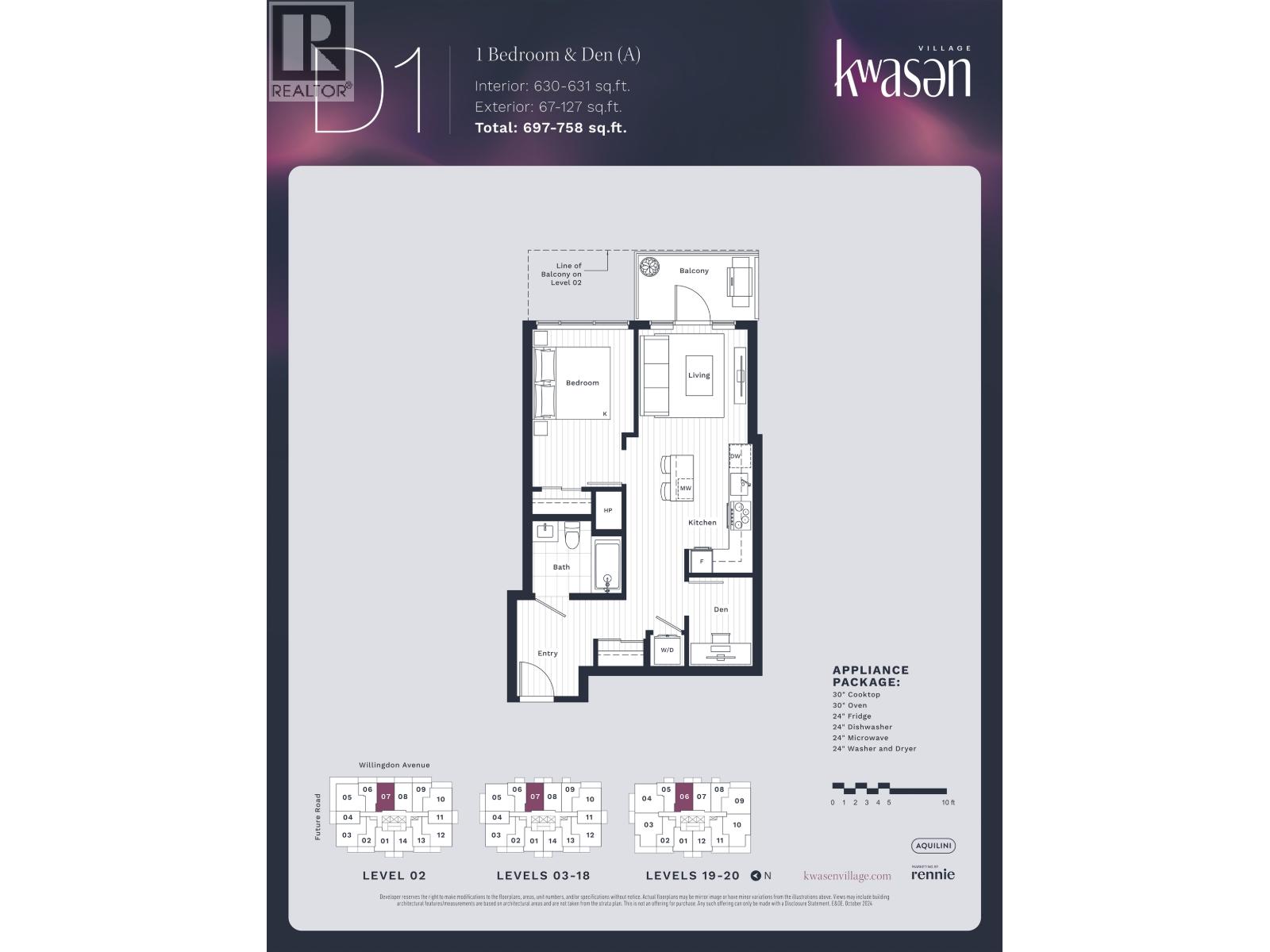 807 3633 Willingdon Avenue, Burnaby, British Columbia  V0V 0V0 - Photo 17 - R3128083