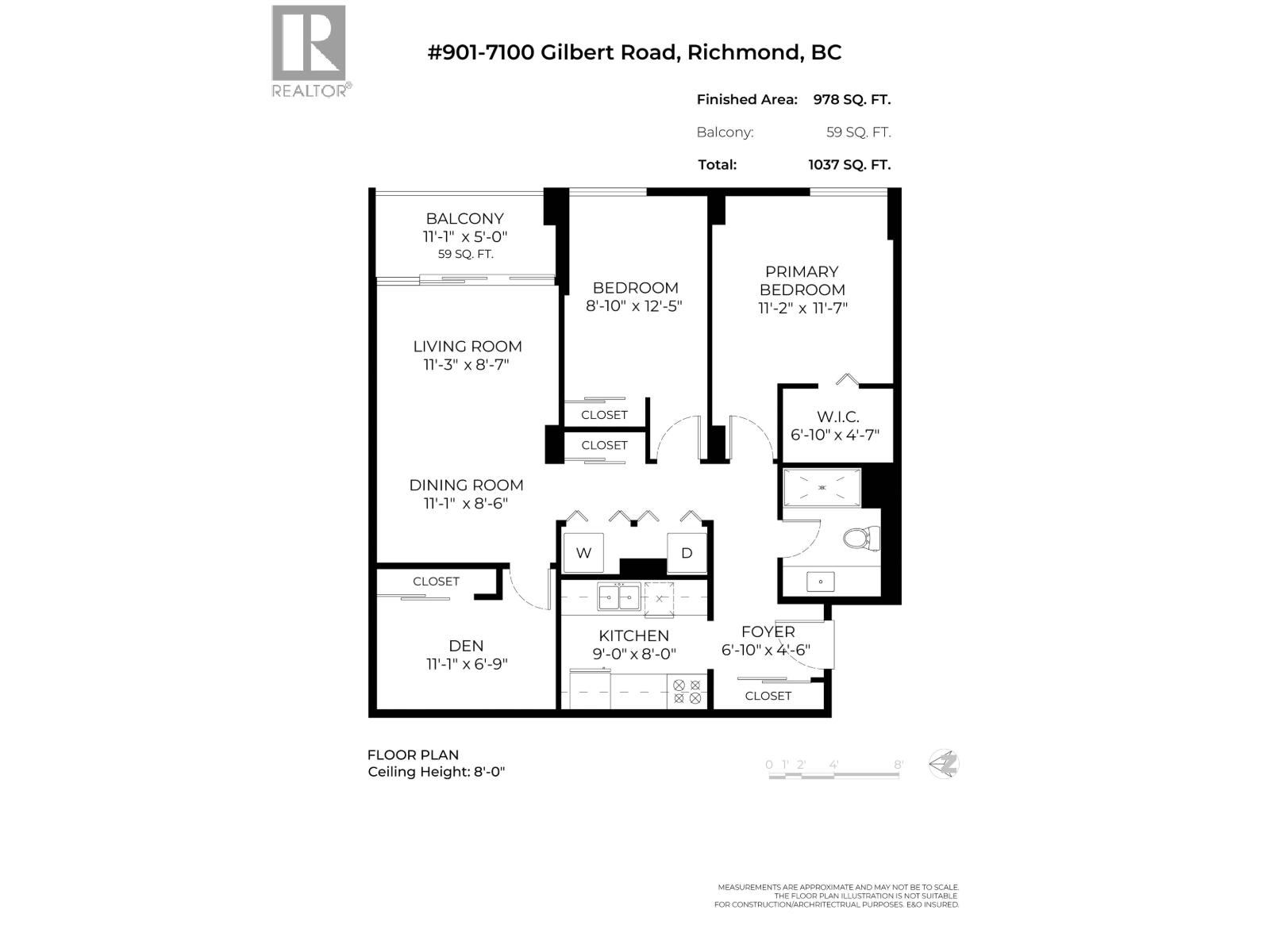 901 7100 Gilbert Road, Richmond, British Columbia  V7C 5C3 - Photo 19 - R3127804