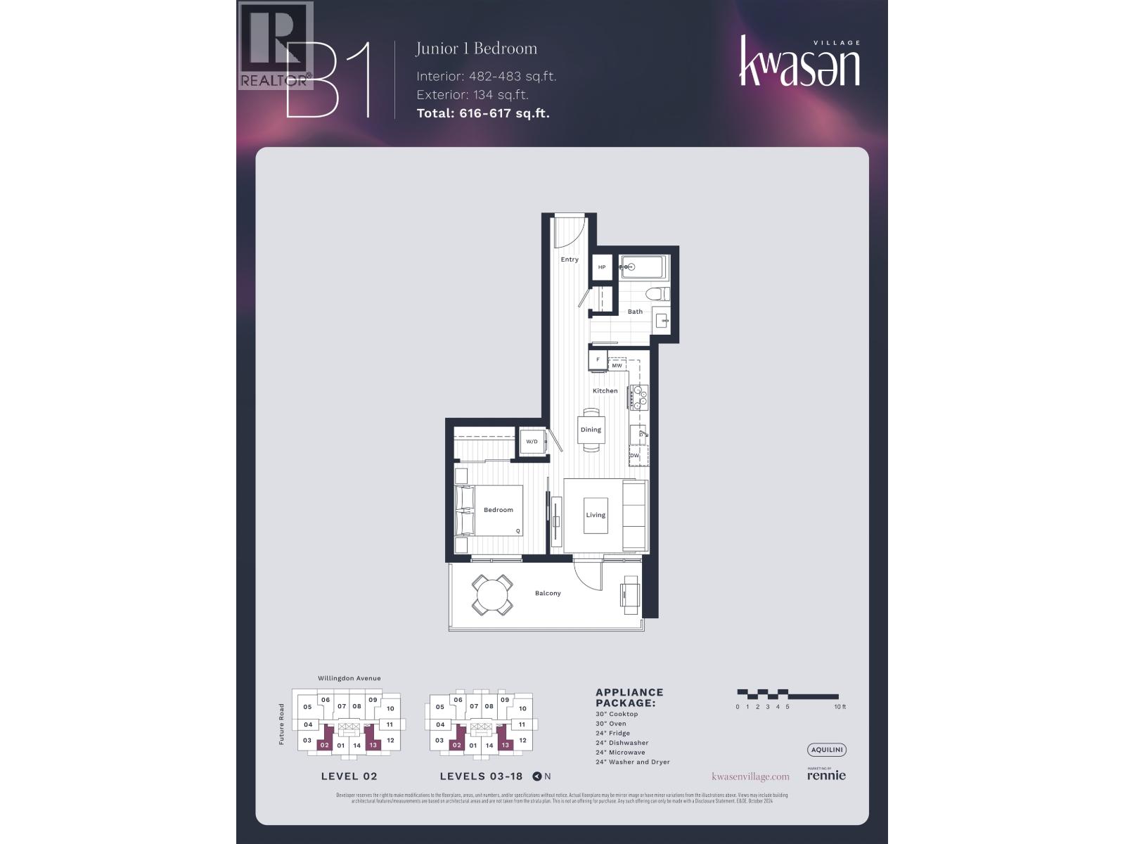602 3633 Willingdon Avenue, Burnaby, British Columbia  V0V 0V0 - Photo 18 - R3129005