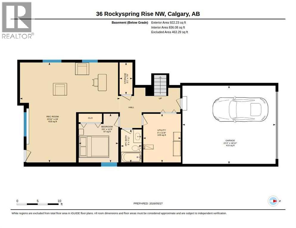 36 Rockyspring Rise NW, Calgary, Alberta  T3G 5Z9 - Photo 26 - A2315367