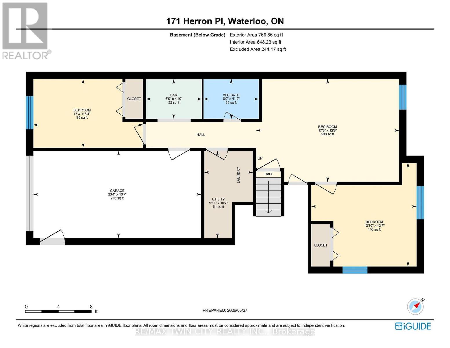 171 Herron Place, Waterloo, Ontario  N2T 1H2 - Photo 38 - X13206638