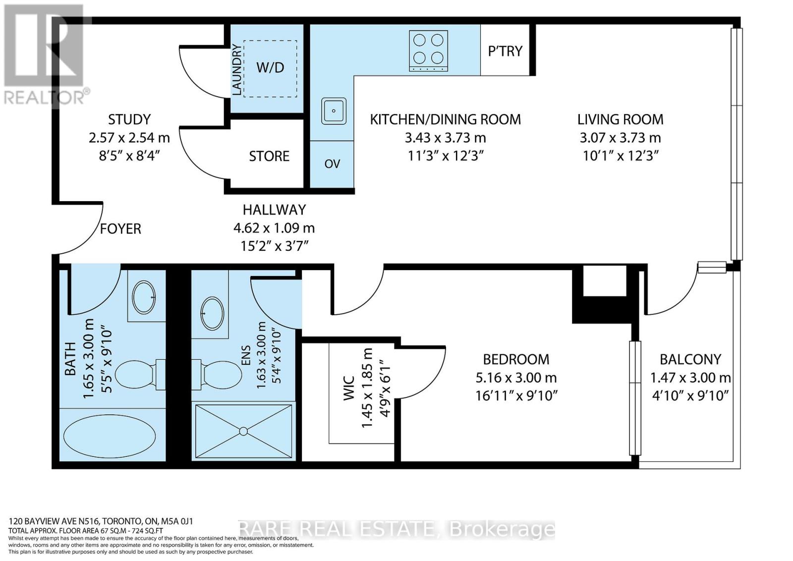 N516 - 120 Bayview Avenue, Toronto, Ontario  M5A 0G4 - Photo 30 - C13207134