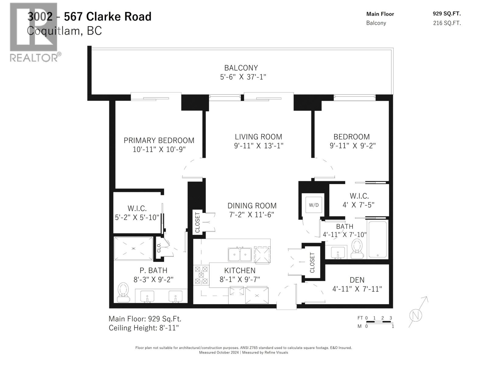 3002 567 Clarke Road, Coquitlam, British Columbia  V3J 0K7 - Photo 21 - R3129117