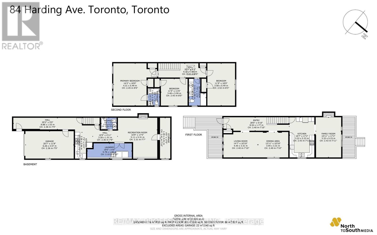 84 Harding Avenue, Toronto, Ontario  M6M 3A5 - Photo 6 - W13210324