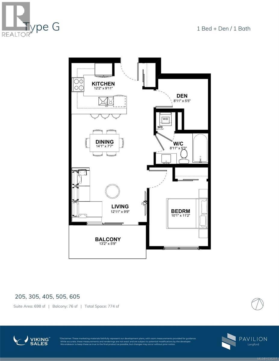 605 777 Station Ave, Langford, British Columbia  V9B 2S1 - Photo 14 - 1038257