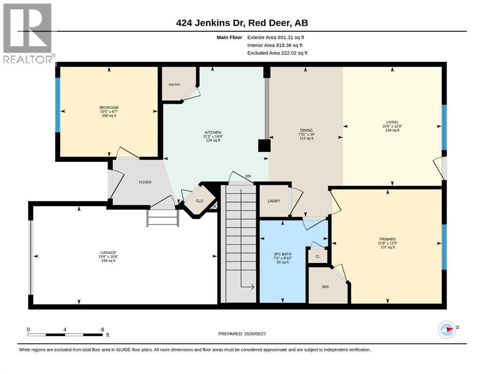 424 Jenkins Drive, Red Deer, Alberta  T4P 3X1 - Photo 17 - A2315139
