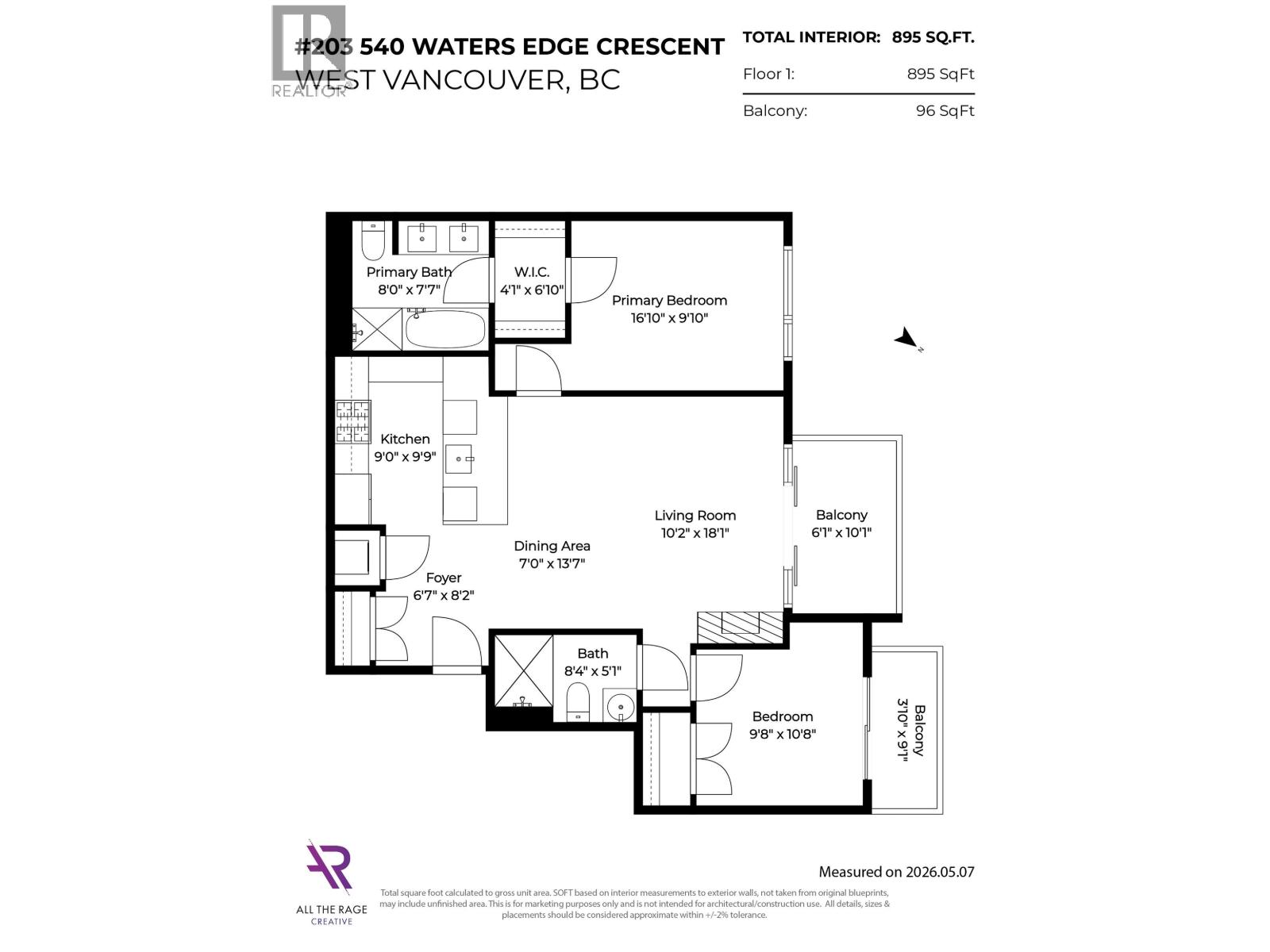 203 540 Waters Edge Crescent, West Vancouver, British Columbia  V7T 0A2 - Photo 17 - R3129446