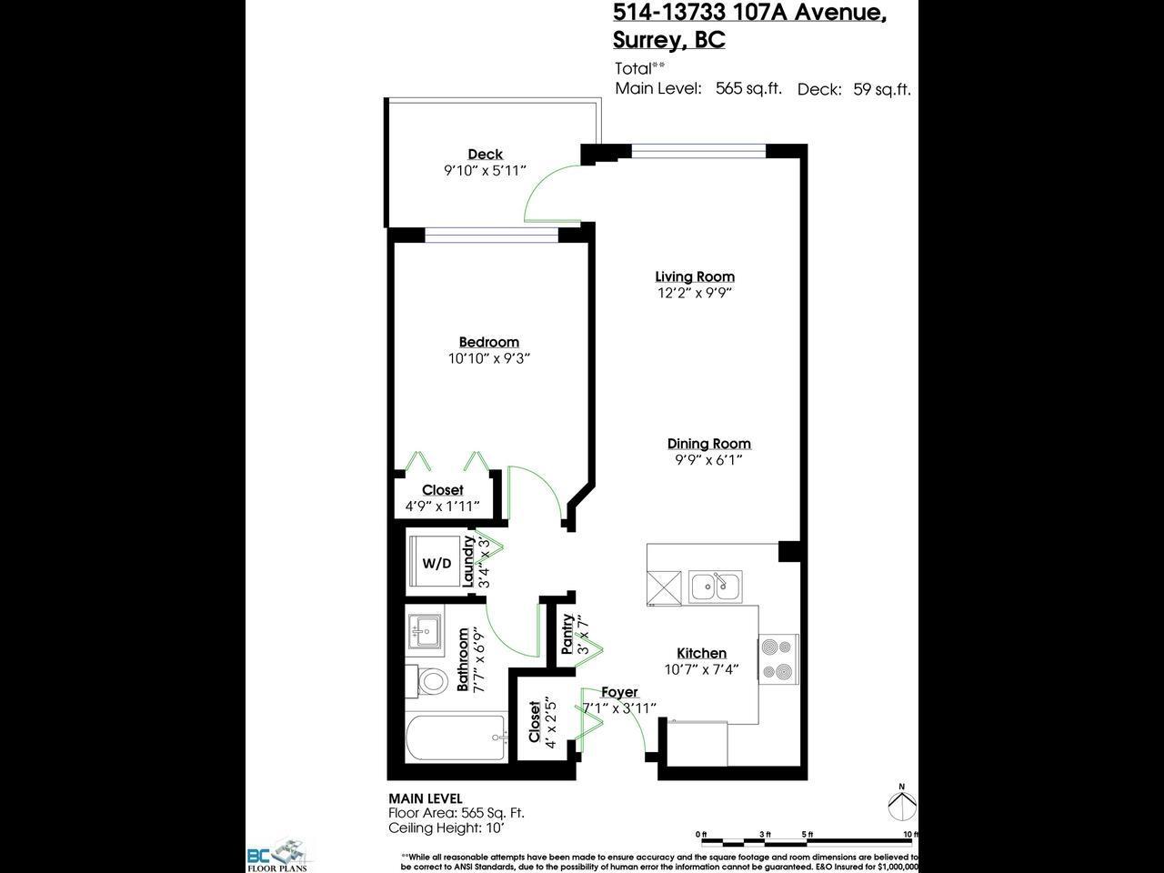 514 13733 107a Street, Surrey, British Columbia  V3T 0B7 - Photo 21 - R3129482